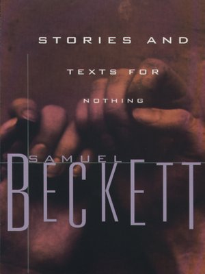 cover image of Stories and Texts for Nothing